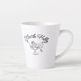 Café Latte Clásica taza de marihuana para recién casados