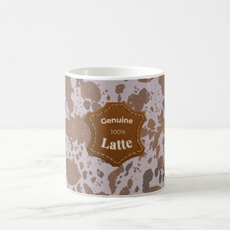 Café Latte genuino 100% - Taza de Latte helado
