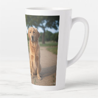 Café Latte La taza de perro rebelde
