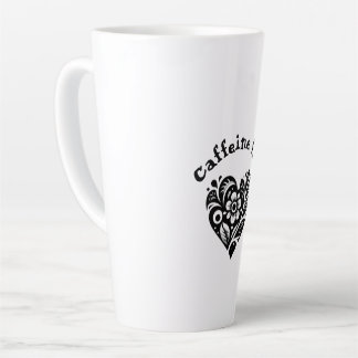 Café Latte La taza libre de cafeína