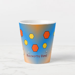 Café Latte Personalizable Buzzworthy mezcla la taza de beekee