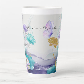 Café Latte Recibir una taza de Miracle-Latte