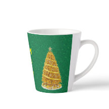Regalo de año nuevo en taza