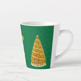 Café Latte Regalo de año nuevo en taza
