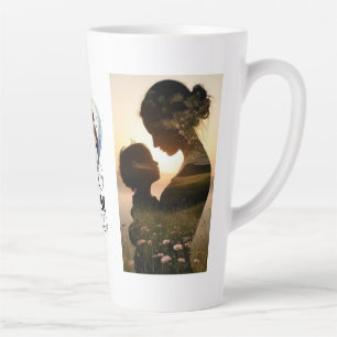 Café Latte Regalo de taza de foto única personalizada para ma