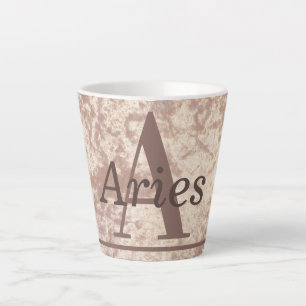 Café Latte Regalo de taza de taza de señas de la estrella de