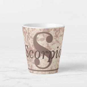 Café Latte Regalo de taza especial elegante de taza de signo