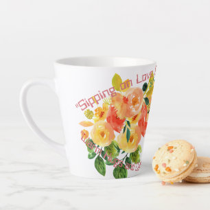 Café Latte "Siendo enamorada: ¡La taza favorita de mamá!"