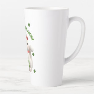 Café Latte Taza clásica personalizada de gato, 11 oz