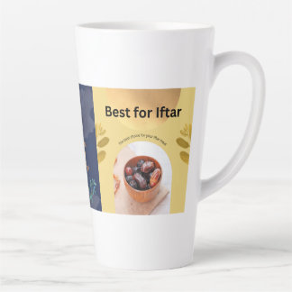 Café Latte Taza Comienza Con Bismillah | Taza de Iftar de Ram