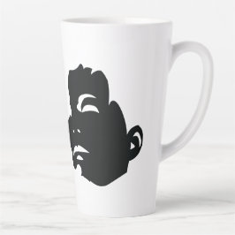 Café Latte Taza con logotipo de BerkhouseSnyder Heads Up