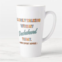 Taza de bebida Dachshund o taza