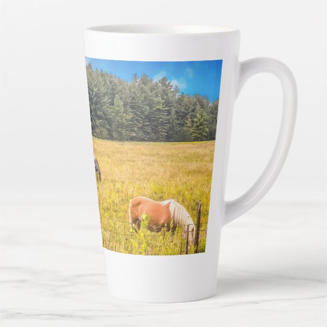 Café Latte Taza de caballo (Derecha)