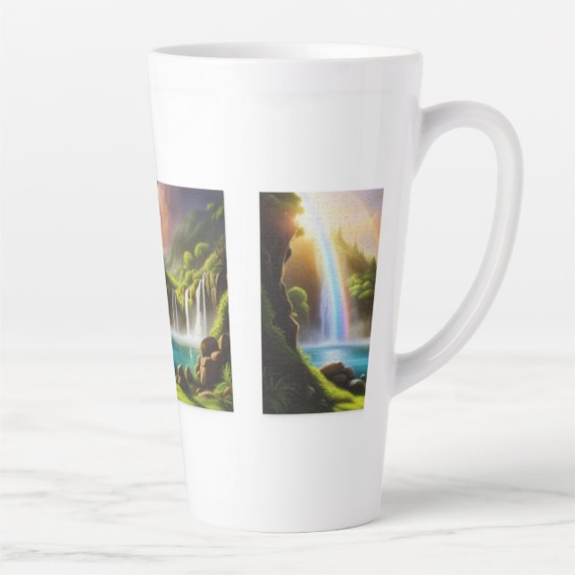 Café Latte taza de cascadas (Derecha)