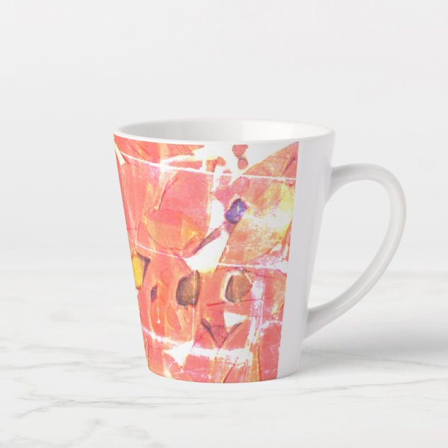Café Latte Taza de Celebración (Derecha)
