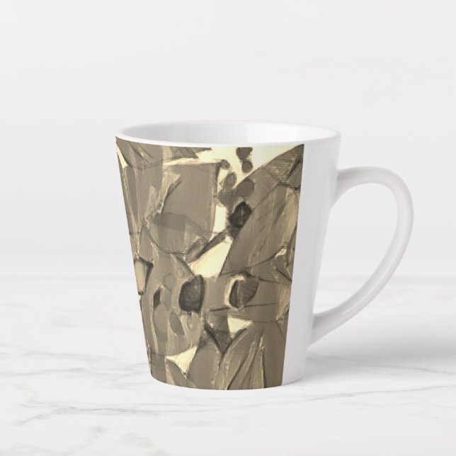 Café Latte Taza de Celebración (Derecha)