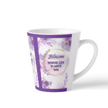 Taza De Cerámica Floral Inspiradora | Taza De Té M