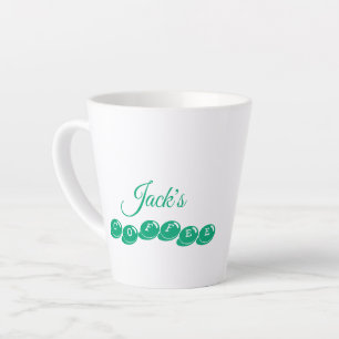Café Latte Taza de cerámica personalizada de la herencia   Ta