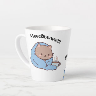 Café Latte Taza de gato lindo