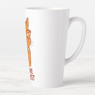 Café Latte Taza de gato retro analista felino – Regalo para a