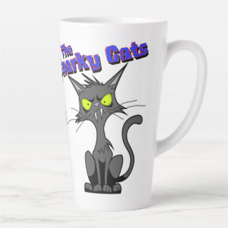 Café Latte Taza de Gatos Sarcásticos