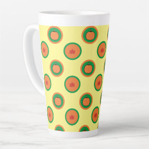Café Latte taza de Halloween/calabaza/otoño/otoño