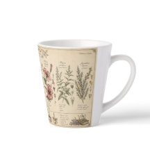 Taza de hierbas botánicas –
