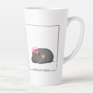 Café Latte Taza de la princesa hipopótamo pigmeo bebé