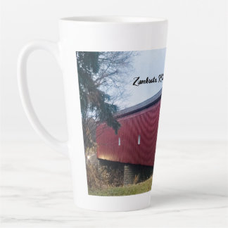 Café Latte Taza de Latte, Puente Cubierto, Zumbrota, MN