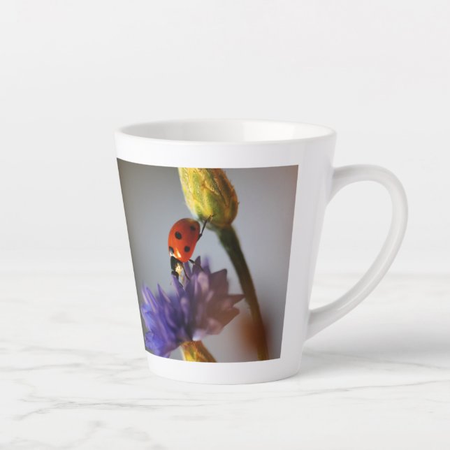 Café Latte Taza de mariquita (Derecha)