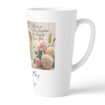 Taza de novia personalizada: brindis por el amor