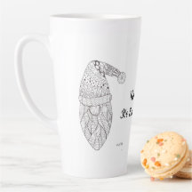 Taza de vacaciones de Gnome Santa