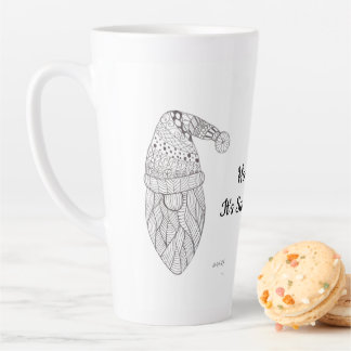 Café Latte Taza de vacaciones de Gnome Santa