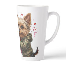 Taza divertida de San Valentín para Yorkie | Regal