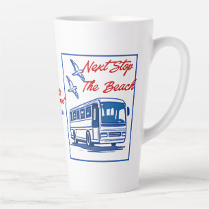 Café Latte Taza para Conductor de Autobús Jubilado – Regalo D