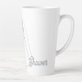 Café Latte Taza para Desayuno de Novia
