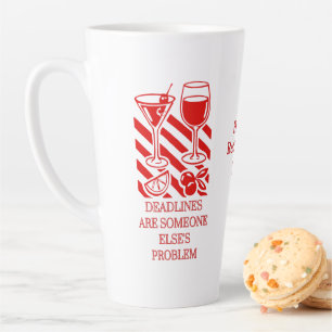 Café Latte Taza para exgerente de oficina: divertido regalo d