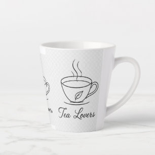 Café Latte Taza pequeña para grandes estados de ánimo de té