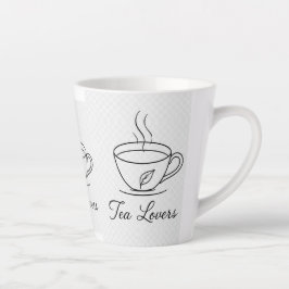 Café Latte Taza pequeña para grandes momentos de té