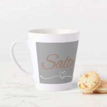 Taza Salada – Regalo de Cita Divertida y Sarcástic