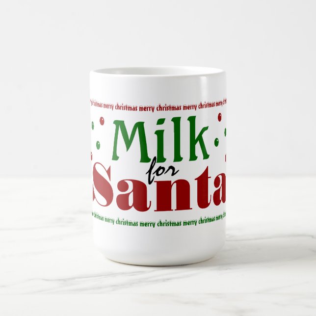 Café Leche para la taza de Santa (Centro)