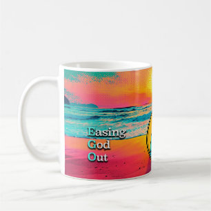 Café Lema de Recuperación de EGO Easing God Out Taza Am