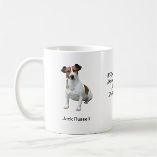 Café Levante la taza de Russell - con dos imágenes y un