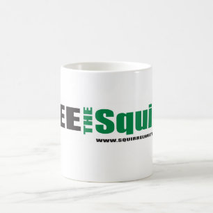 Café libere la taza de la ardilla
