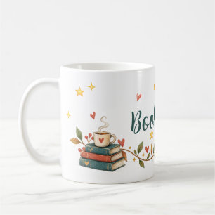 Café Libros, té y yo   Taza acogedora para amantes de l