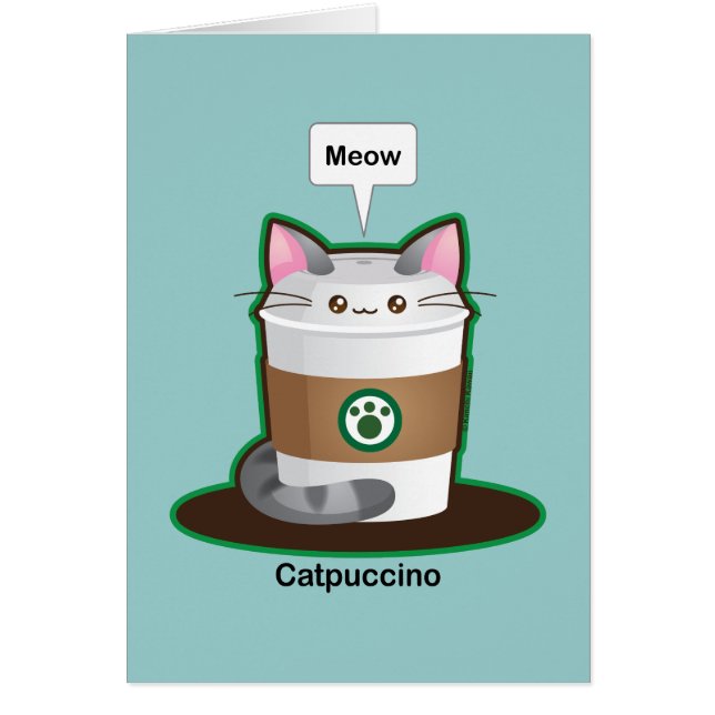 Café lindo del gato (Frente)