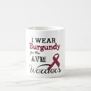 Café Llevo Borgoña para la taza de los guerreros de AVM