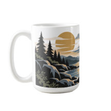Lluvia que se avecina | Taza moderna de la natural
