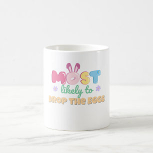 Café Lo más probable es que caiga la taza de huevos - D