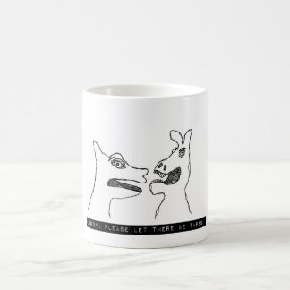 Café Lordy con la taza de la cinta de 1975 etiquetas